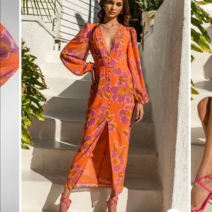 Jaus Karsha “Orchid” Spring Dress - WORN ONCE